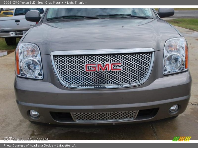 Steel Gray Metallic / Light Titanium 2008 GMC Yukon SLE