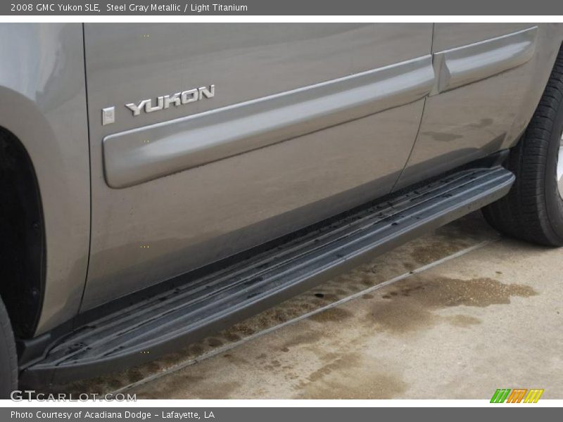 Steel Gray Metallic / Light Titanium 2008 GMC Yukon SLE