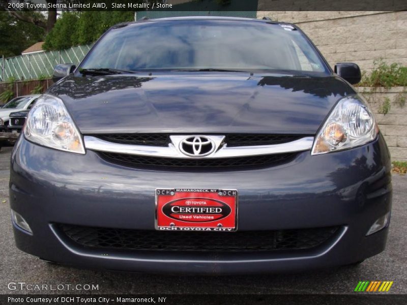 Slate Metallic / Stone 2008 Toyota Sienna Limited AWD