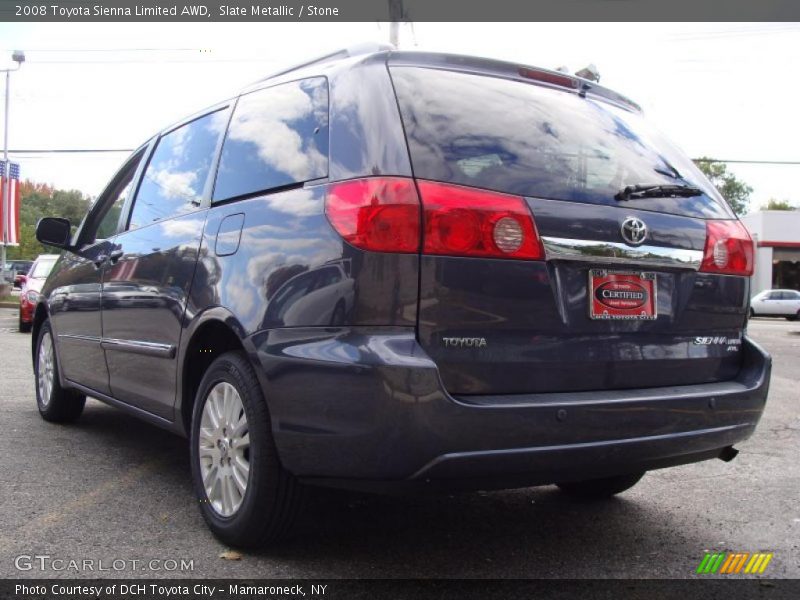 Slate Metallic / Stone 2008 Toyota Sienna Limited AWD