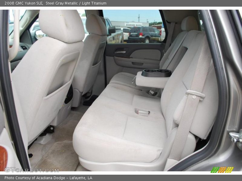  2008 Yukon SLE Light Titanium Interior