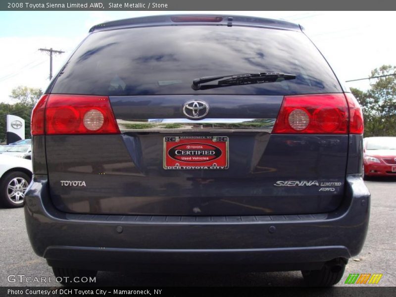 Slate Metallic / Stone 2008 Toyota Sienna Limited AWD