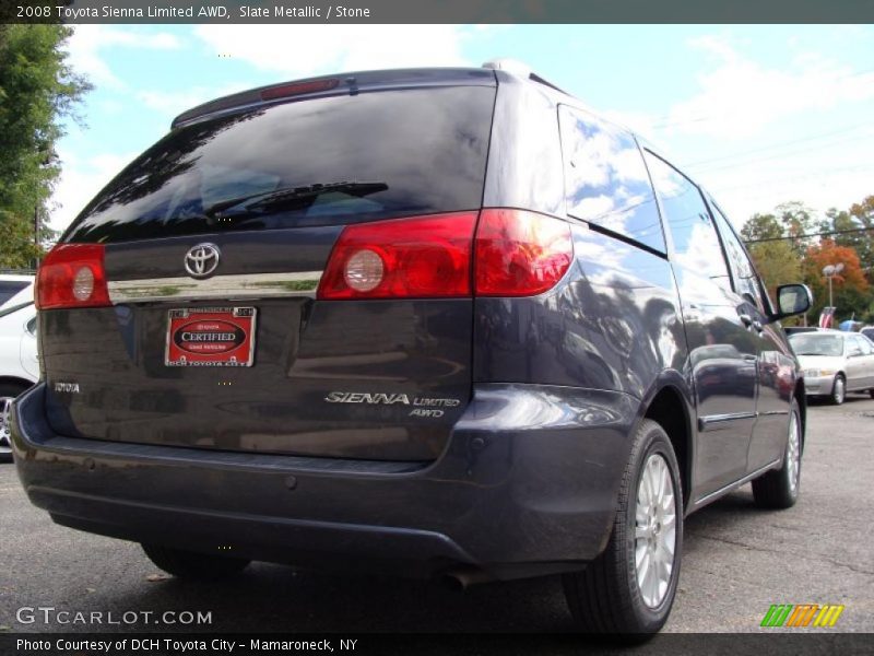 Slate Metallic / Stone 2008 Toyota Sienna Limited AWD