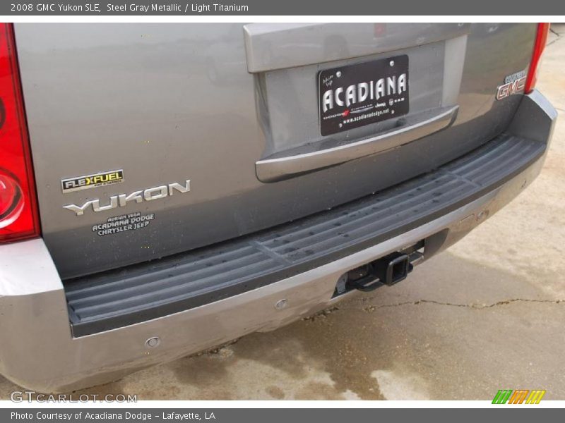 Steel Gray Metallic / Light Titanium 2008 GMC Yukon SLE