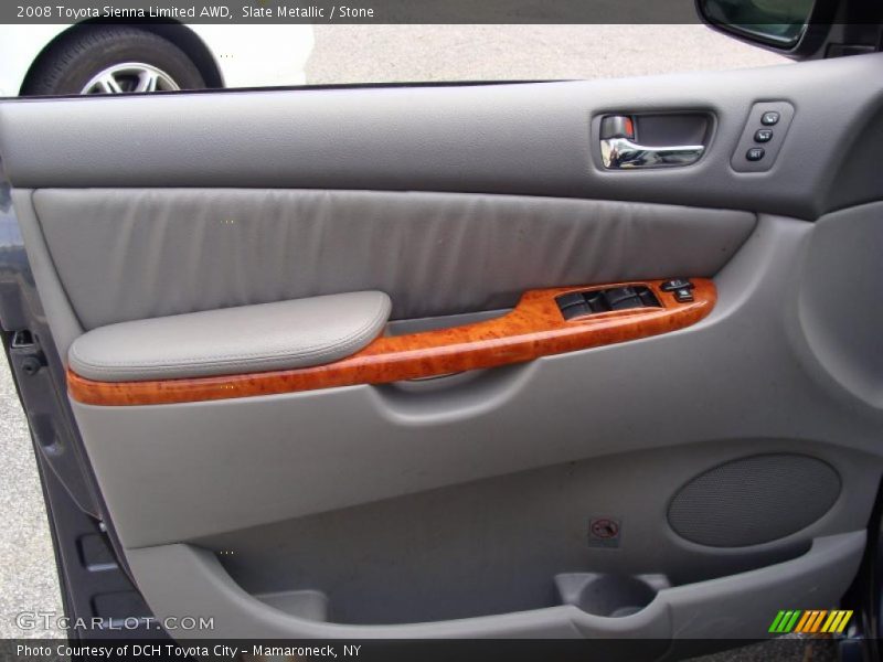 Slate Metallic / Stone 2008 Toyota Sienna Limited AWD