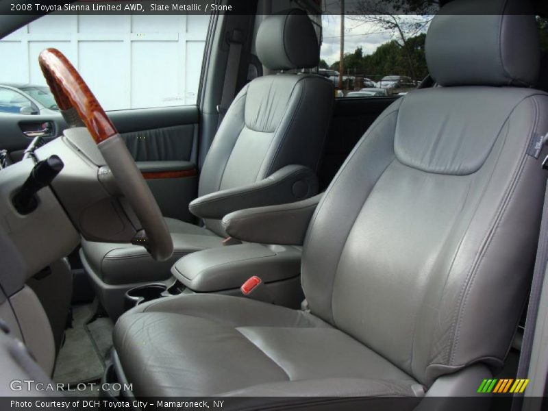 Slate Metallic / Stone 2008 Toyota Sienna Limited AWD