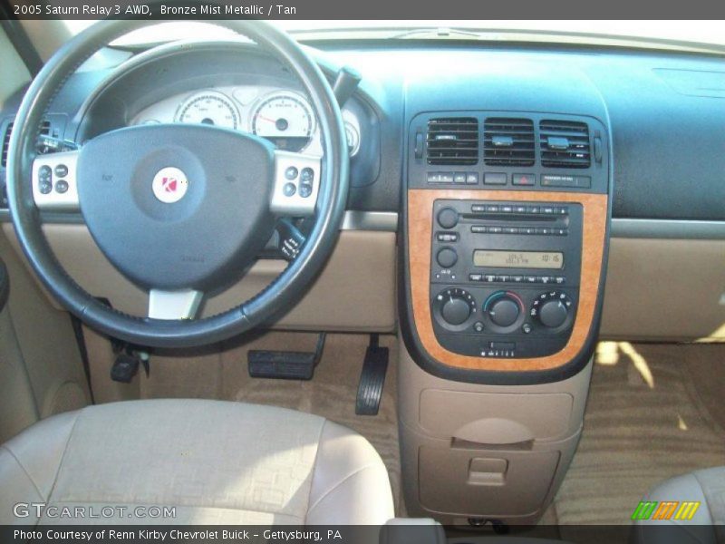 Bronze Mist Metallic / Tan 2005 Saturn Relay 3 AWD