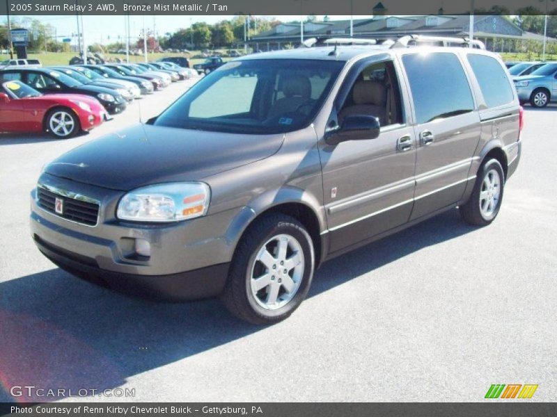 Bronze Mist Metallic / Tan 2005 Saturn Relay 3 AWD