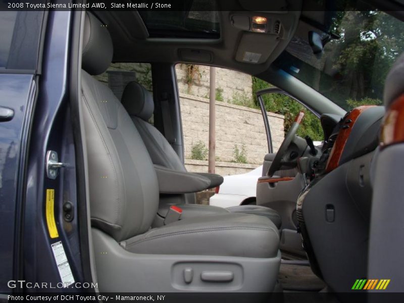Slate Metallic / Stone 2008 Toyota Sienna Limited AWD