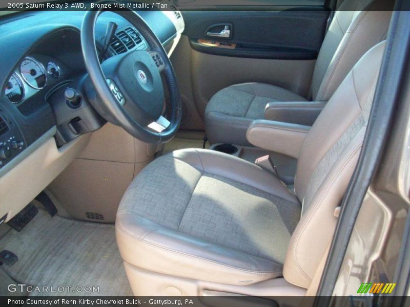 Bronze Mist Metallic / Tan 2005 Saturn Relay 3 AWD
