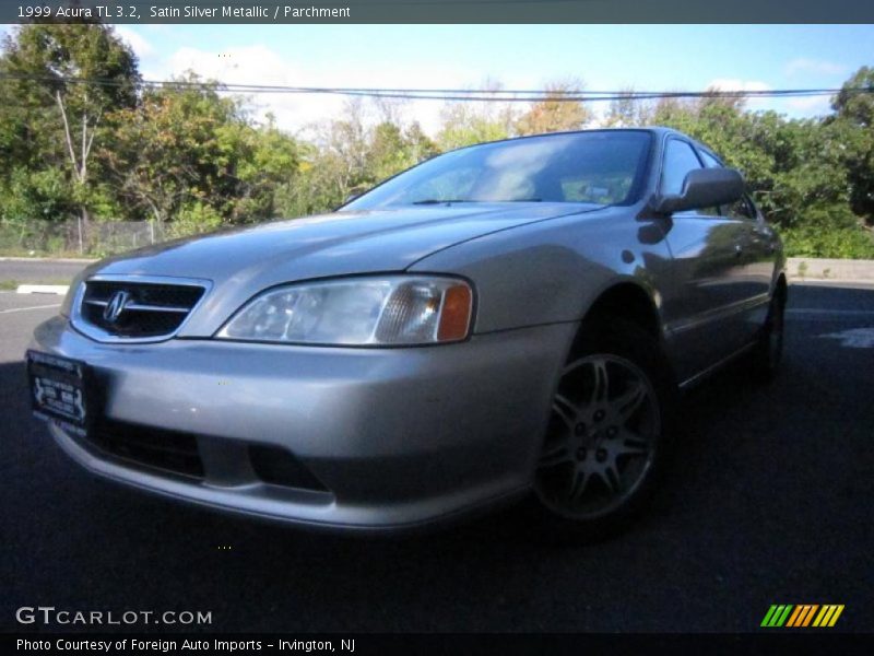 Satin Silver Metallic / Parchment 1999 Acura TL 3.2