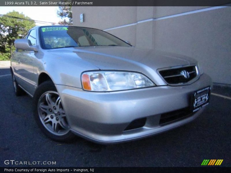 Satin Silver Metallic / Parchment 1999 Acura TL 3.2