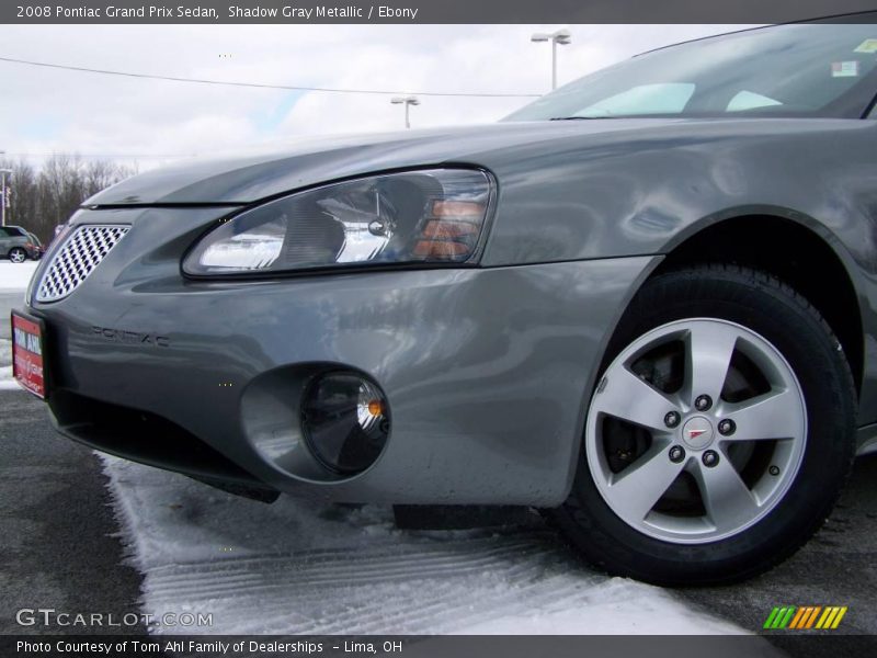 Shadow Gray Metallic / Ebony 2008 Pontiac Grand Prix Sedan