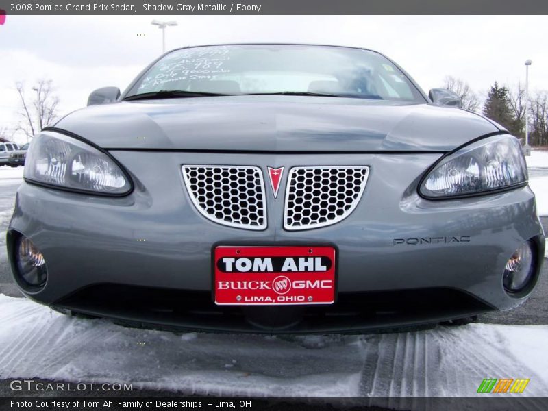 Shadow Gray Metallic / Ebony 2008 Pontiac Grand Prix Sedan