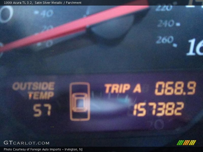 Satin Silver Metallic / Parchment 1999 Acura TL 3.2