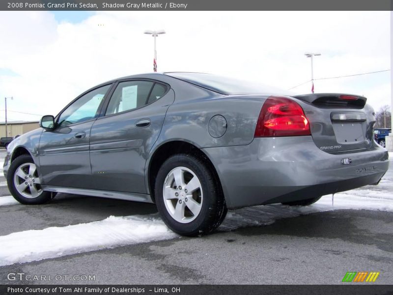 Shadow Gray Metallic / Ebony 2008 Pontiac Grand Prix Sedan