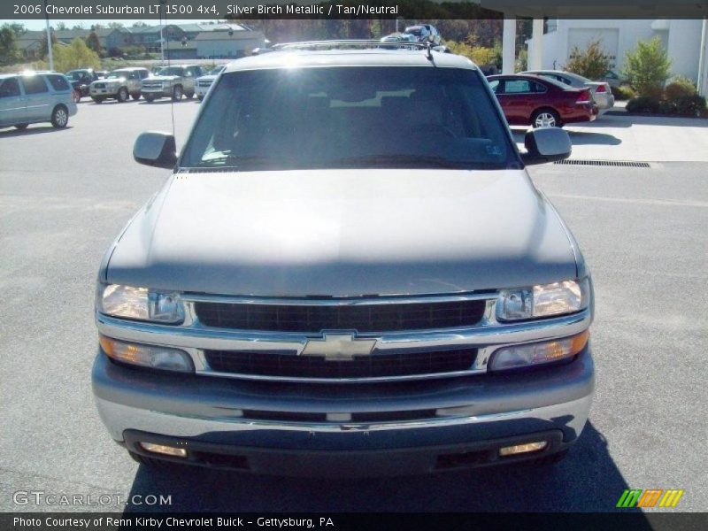 Silver Birch Metallic / Tan/Neutral 2006 Chevrolet Suburban LT 1500 4x4
