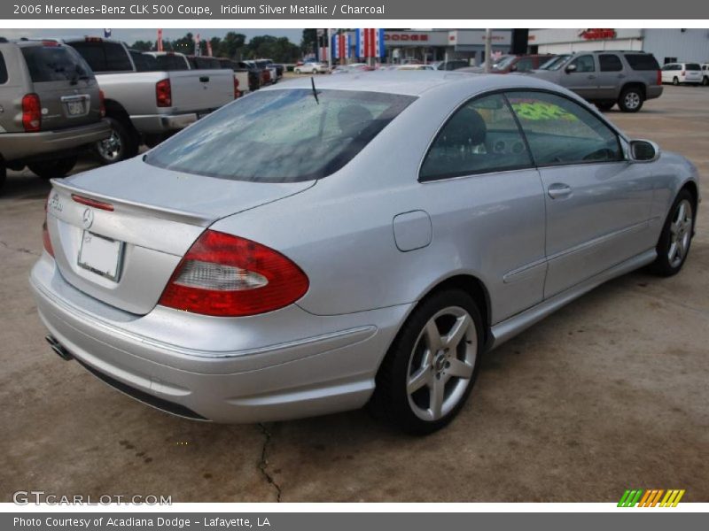 Iridium Silver Metallic / Charcoal 2006 Mercedes-Benz CLK 500 Coupe