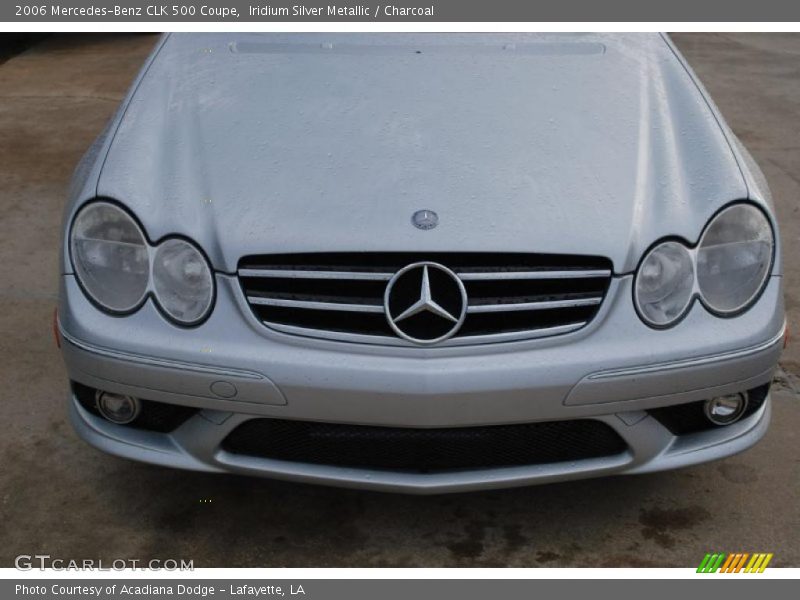 Iridium Silver Metallic / Charcoal 2006 Mercedes-Benz CLK 500 Coupe