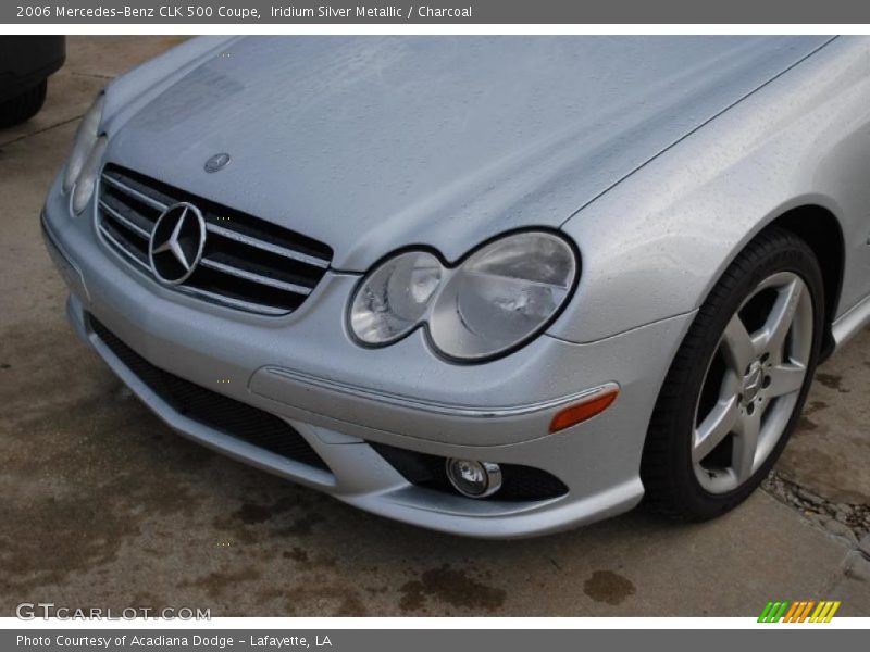 Iridium Silver Metallic / Charcoal 2006 Mercedes-Benz CLK 500 Coupe