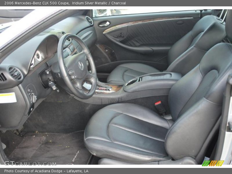  2006 CLK 500 Coupe Charcoal Interior