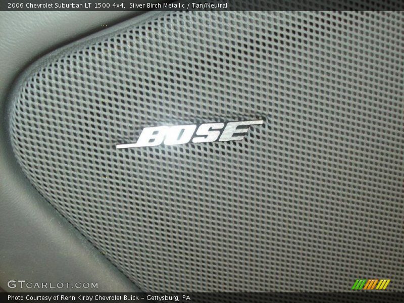 Silver Birch Metallic / Tan/Neutral 2006 Chevrolet Suburban LT 1500 4x4