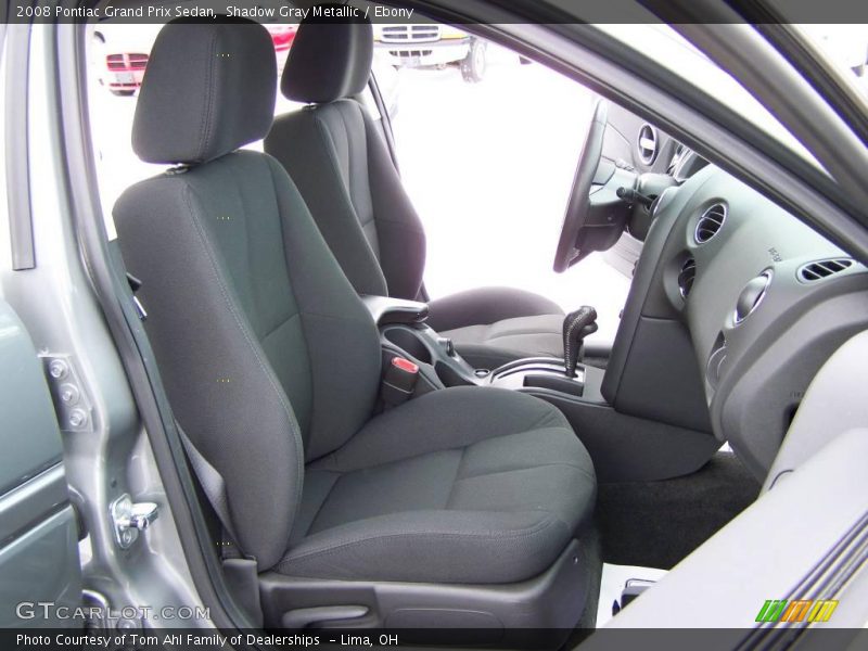 Shadow Gray Metallic / Ebony 2008 Pontiac Grand Prix Sedan