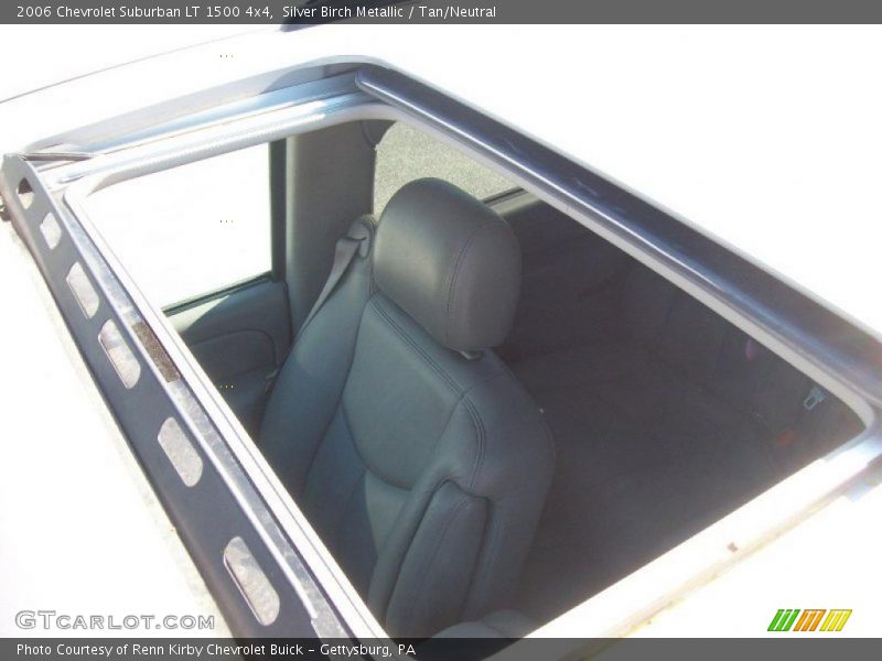 Silver Birch Metallic / Tan/Neutral 2006 Chevrolet Suburban LT 1500 4x4