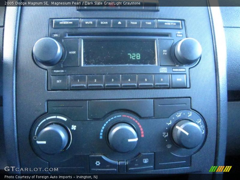 Magnesium Pearl / Dark Slate Gray/Light Graystone 2005 Dodge Magnum SE