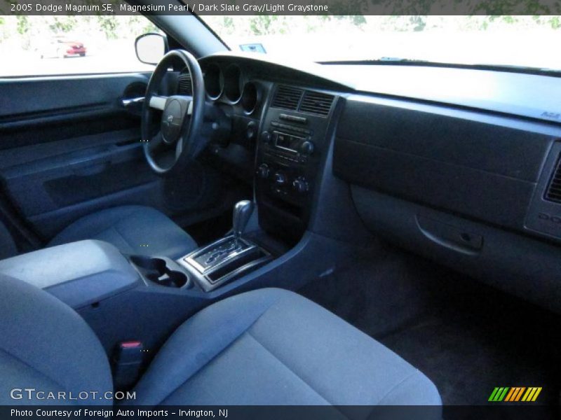Magnesium Pearl / Dark Slate Gray/Light Graystone 2005 Dodge Magnum SE