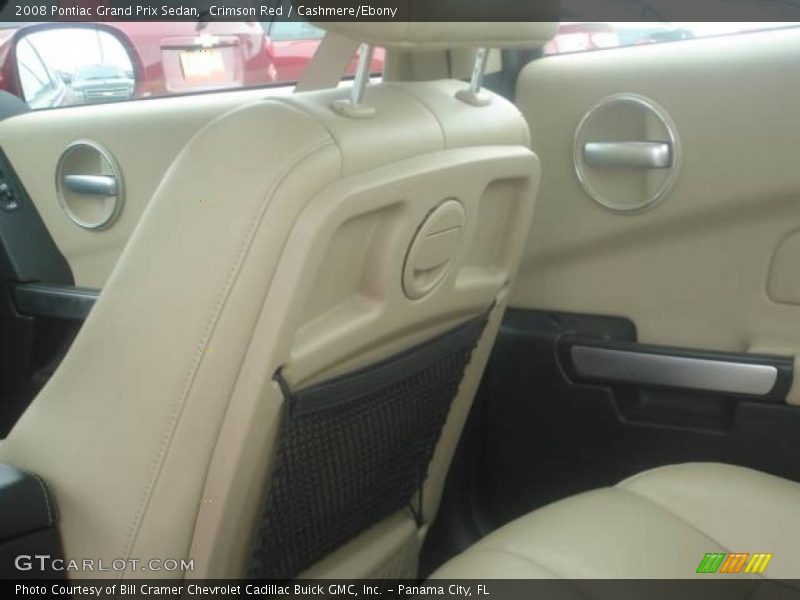 Crimson Red / Cashmere/Ebony 2008 Pontiac Grand Prix Sedan