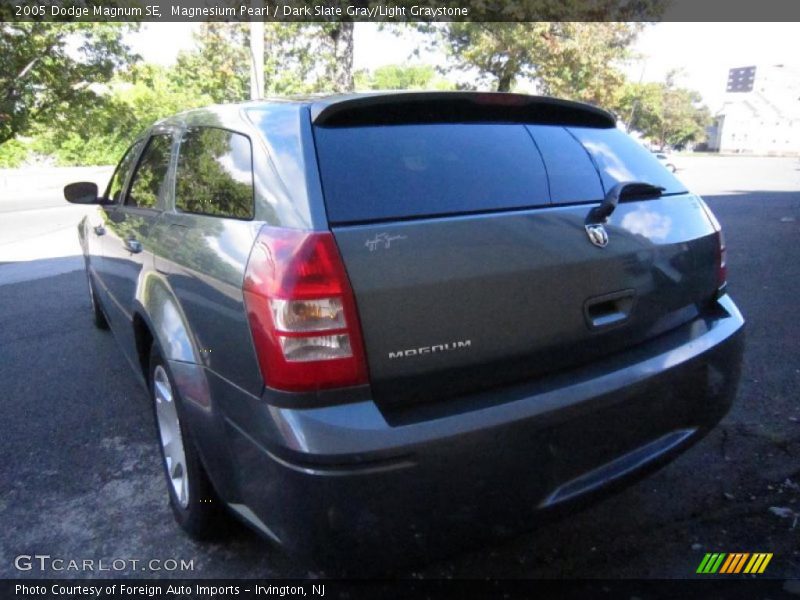 Magnesium Pearl / Dark Slate Gray/Light Graystone 2005 Dodge Magnum SE