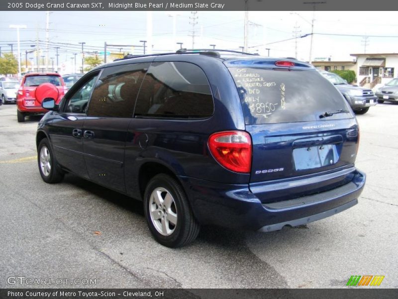 Midnight Blue Pearl / Medium Slate Gray 2005 Dodge Grand Caravan SXT