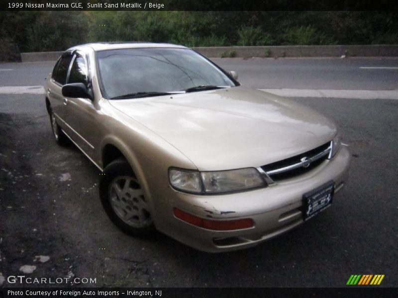 Sunlit Sand Metallic / Beige 1999 Nissan Maxima GLE