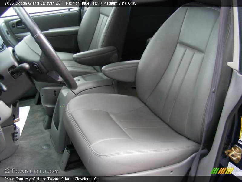 Midnight Blue Pearl / Medium Slate Gray 2005 Dodge Grand Caravan SXT