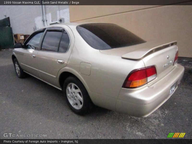 Sunlit Sand Metallic / Beige 1999 Nissan Maxima GLE