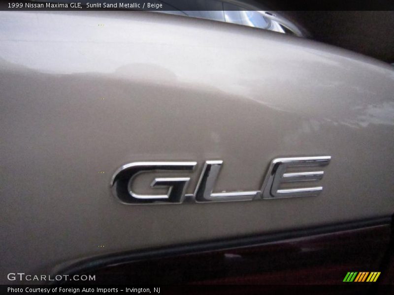 Sunlit Sand Metallic / Beige 1999 Nissan Maxima GLE