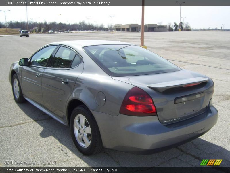 Shadow Gray Metallic / Ebony 2008 Pontiac Grand Prix Sedan
