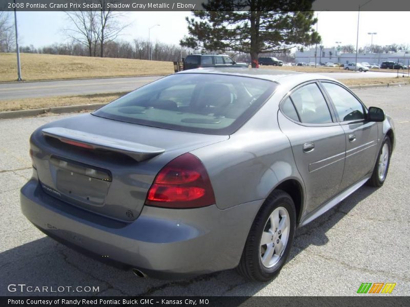 Shadow Gray Metallic / Ebony 2008 Pontiac Grand Prix Sedan