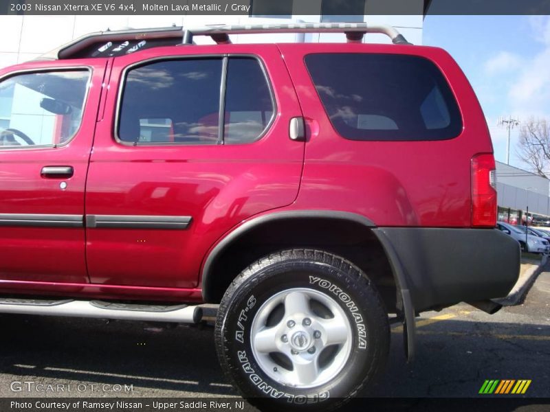 Molten Lava Metallic / Gray 2003 Nissan Xterra XE V6 4x4