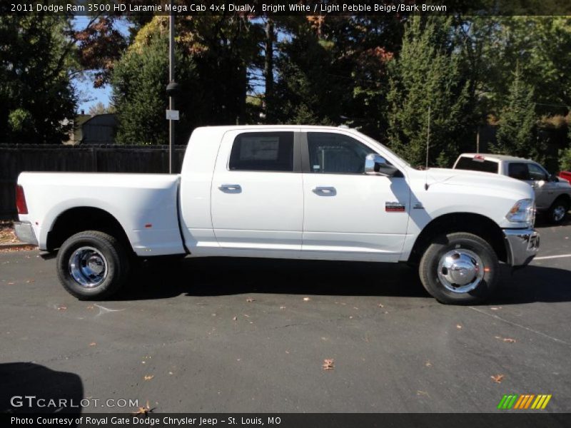  2011 Ram 3500 HD Laramie Mega Cab 4x4 Dually Bright White