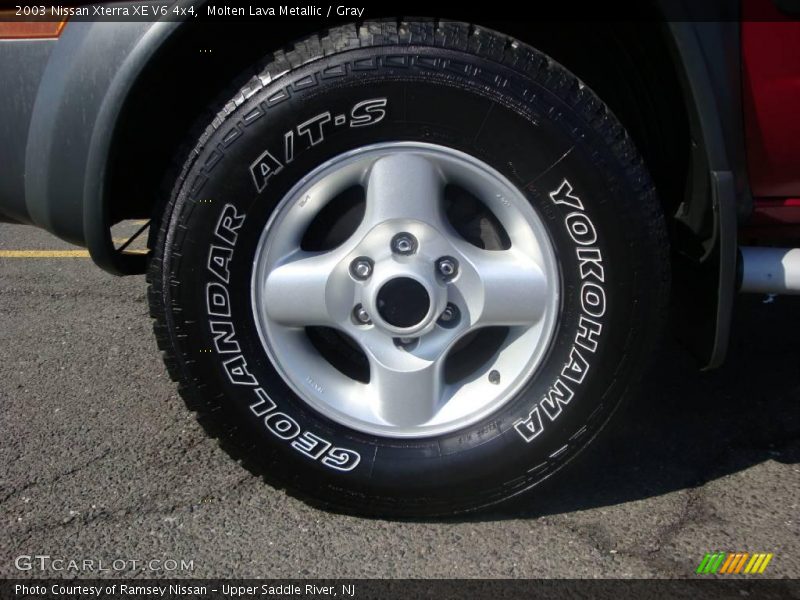 Molten Lava Metallic / Gray 2003 Nissan Xterra XE V6 4x4