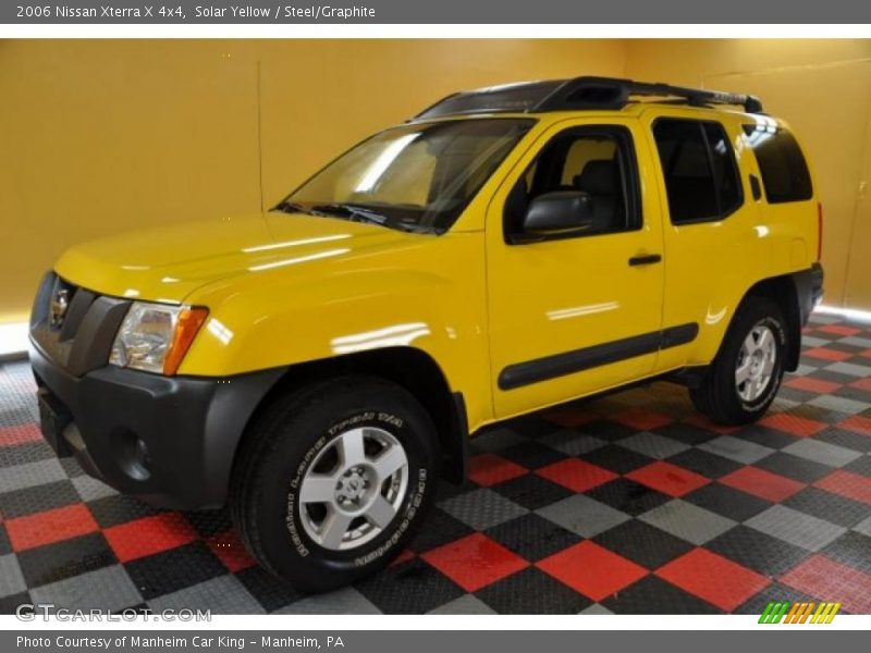 Solar Yellow / Steel/Graphite 2006 Nissan Xterra X 4x4