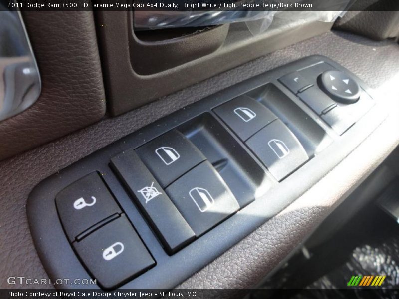 Controls of 2011 Ram 3500 HD Laramie Mega Cab 4x4 Dually