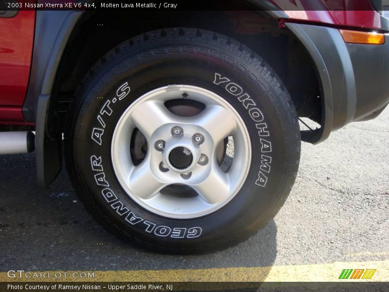 Molten Lava Metallic / Gray 2003 Nissan Xterra XE V6 4x4
