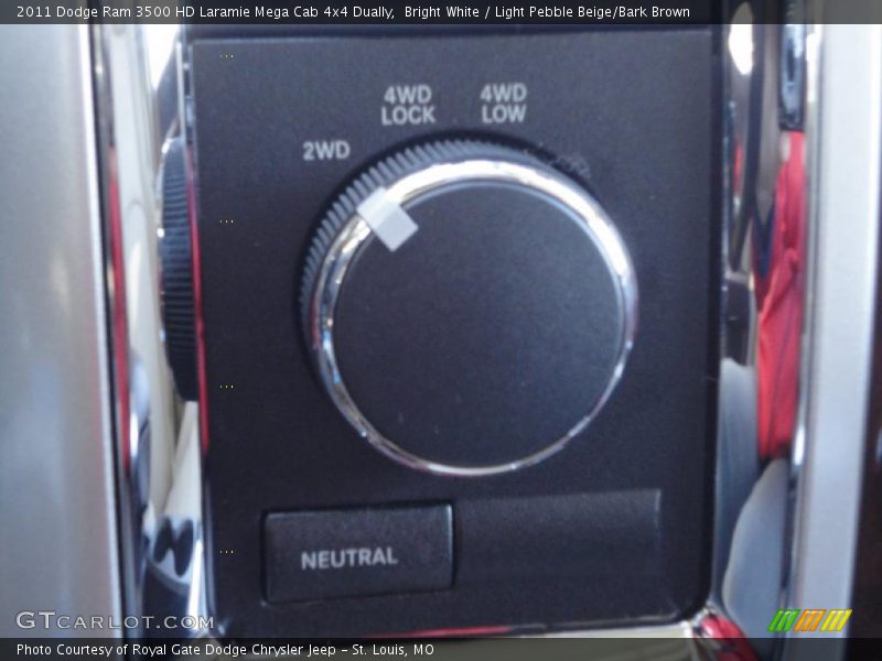 Controls of 2011 Ram 3500 HD Laramie Mega Cab 4x4 Dually