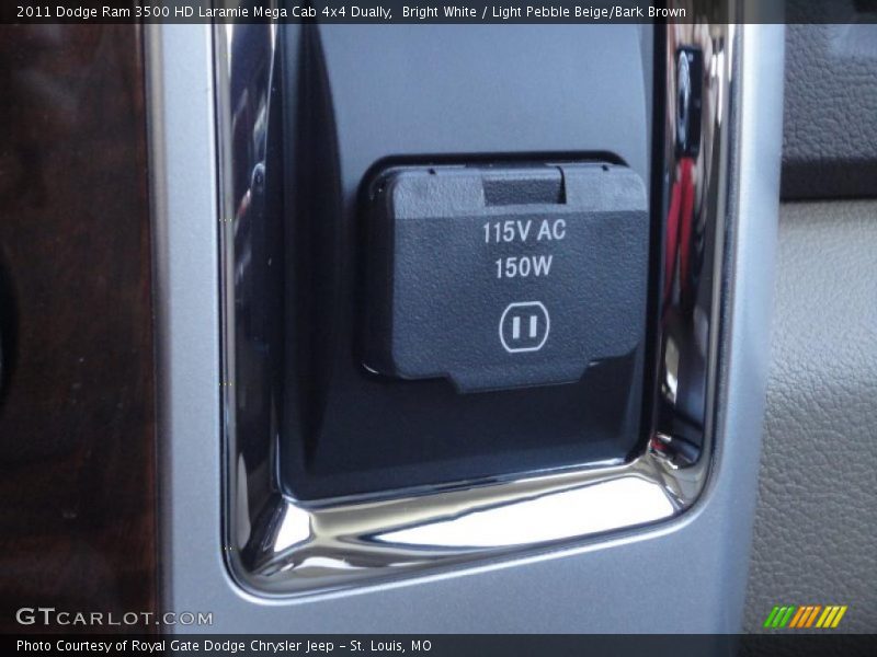Controls of 2011 Ram 3500 HD Laramie Mega Cab 4x4 Dually