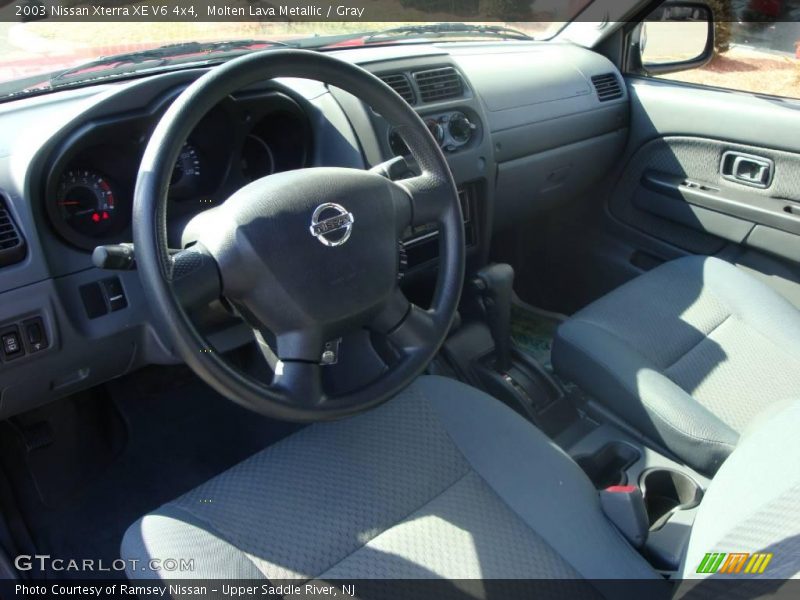 Molten Lava Metallic / Gray 2003 Nissan Xterra XE V6 4x4