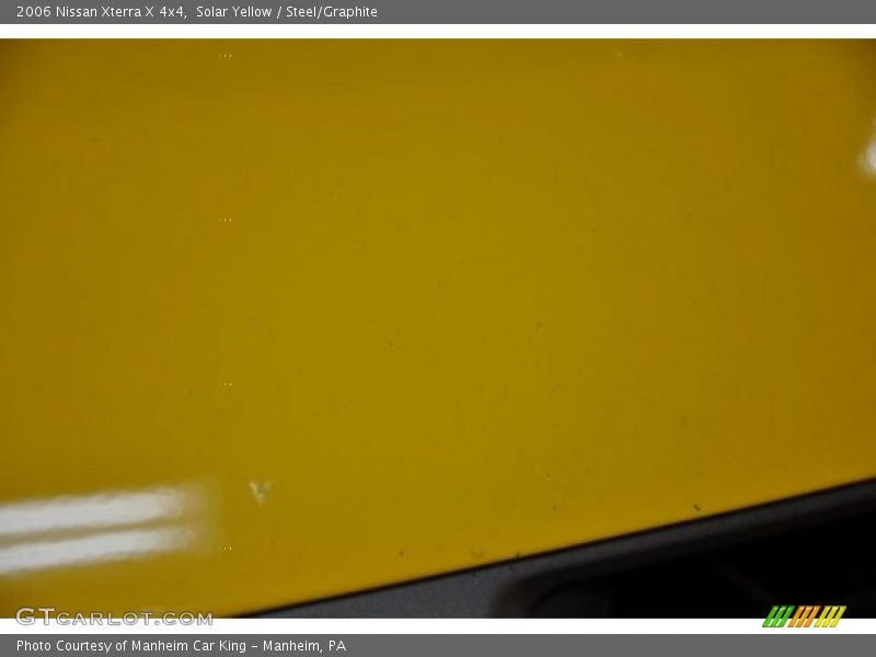 Solar Yellow / Steel/Graphite 2006 Nissan Xterra X 4x4