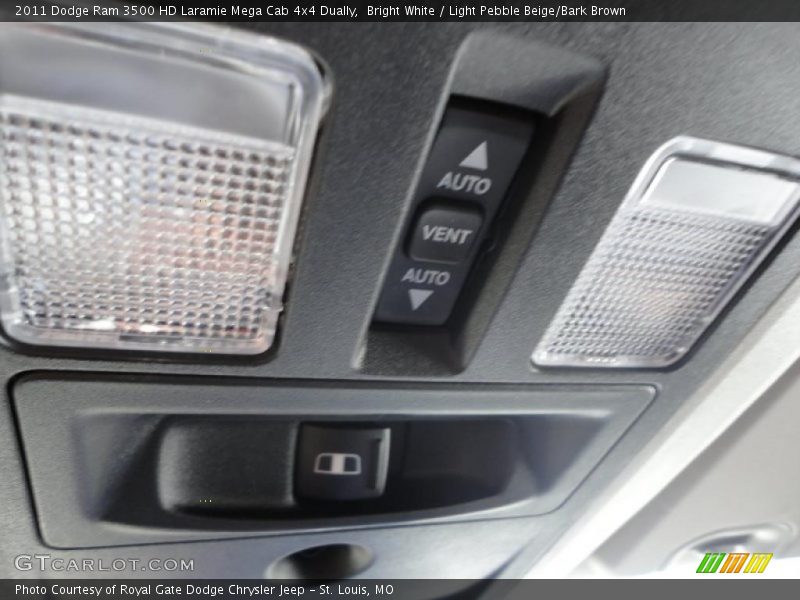 Controls of 2011 Ram 3500 HD Laramie Mega Cab 4x4 Dually